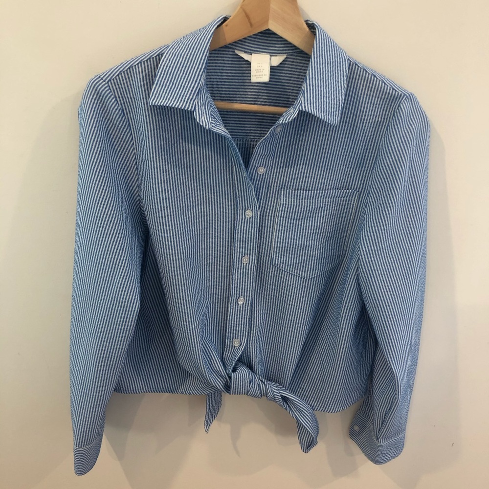 Striped dress shirt